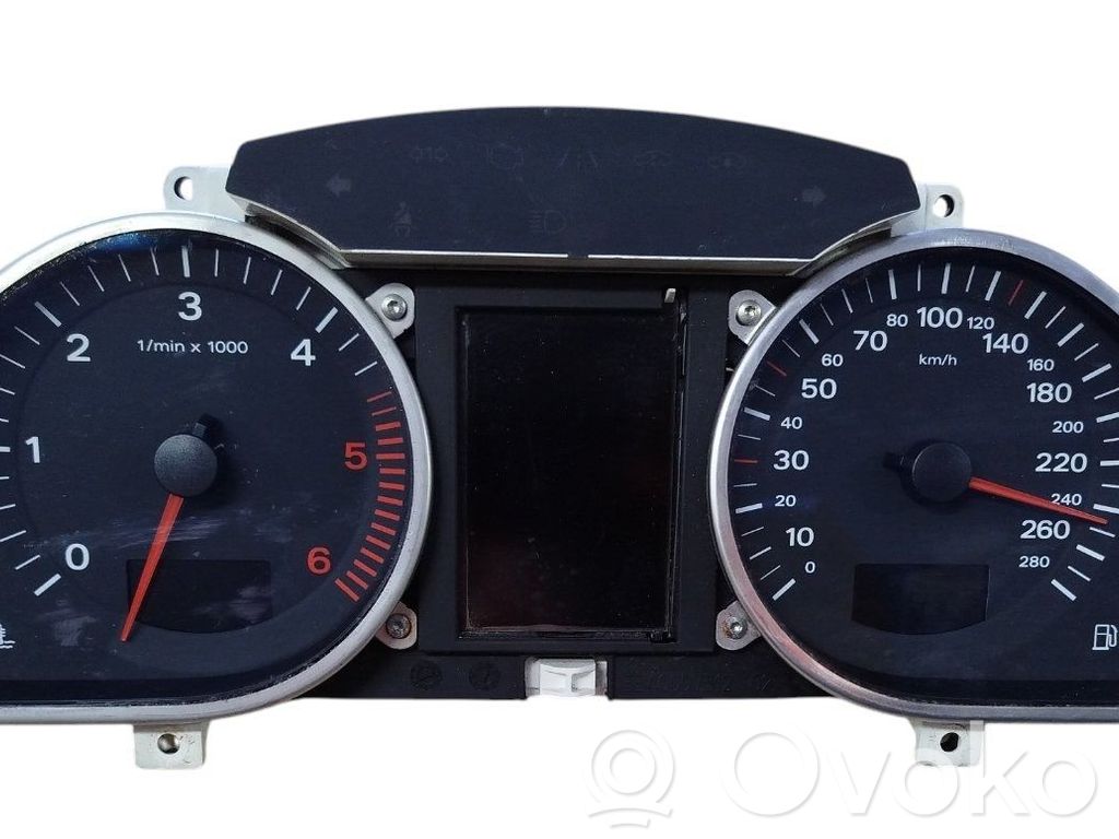 Audi A6 S6 C6 4F Спидометр (приборный щиток) 