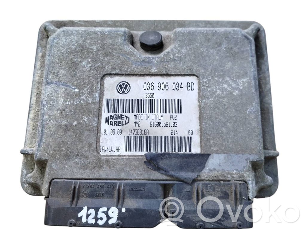 Opel Astra G Engine control unit/module 