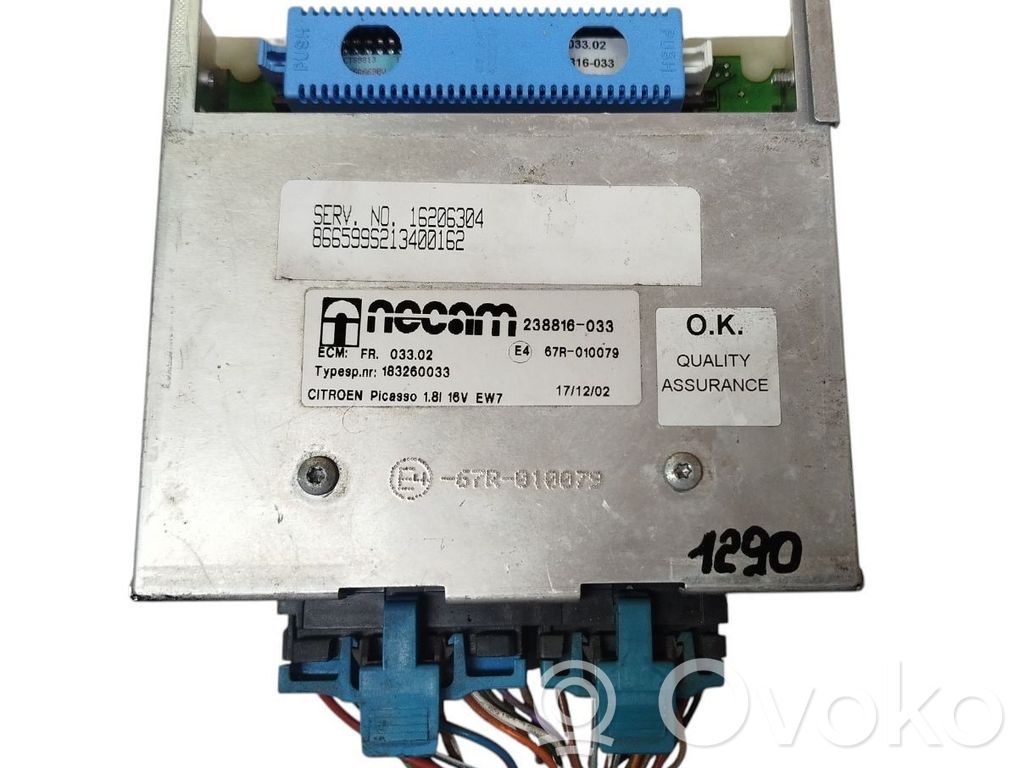 Citroen Xsara Picasso Engine control unit/module 