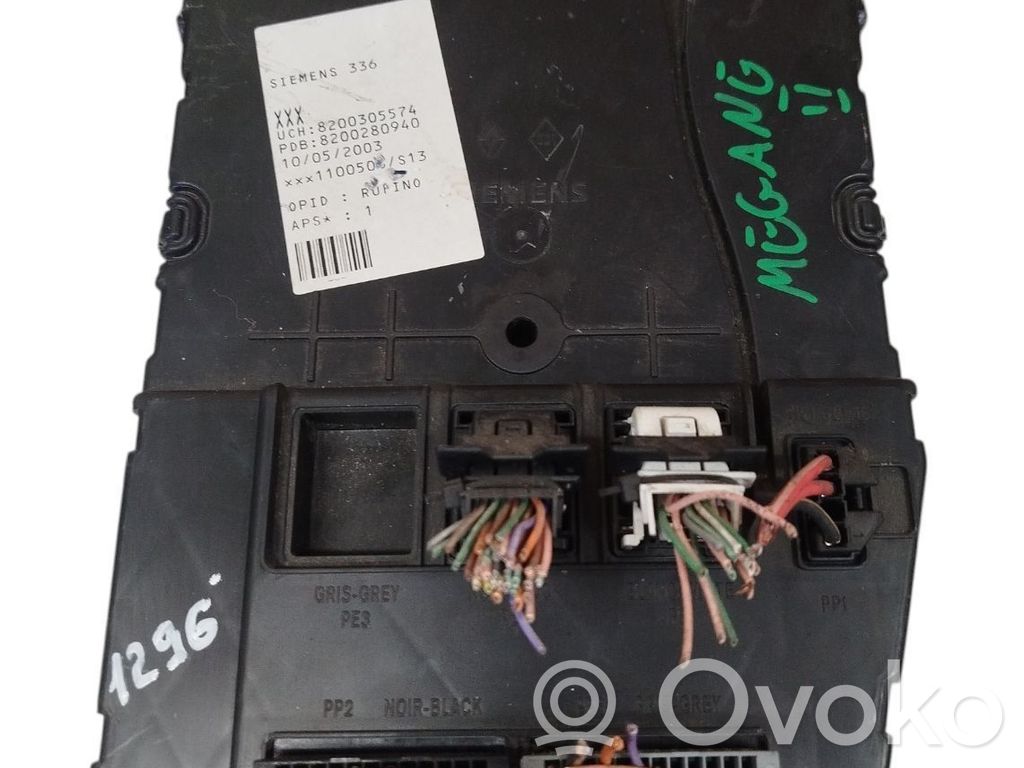 Renault Megane II Comfort/convenience module 