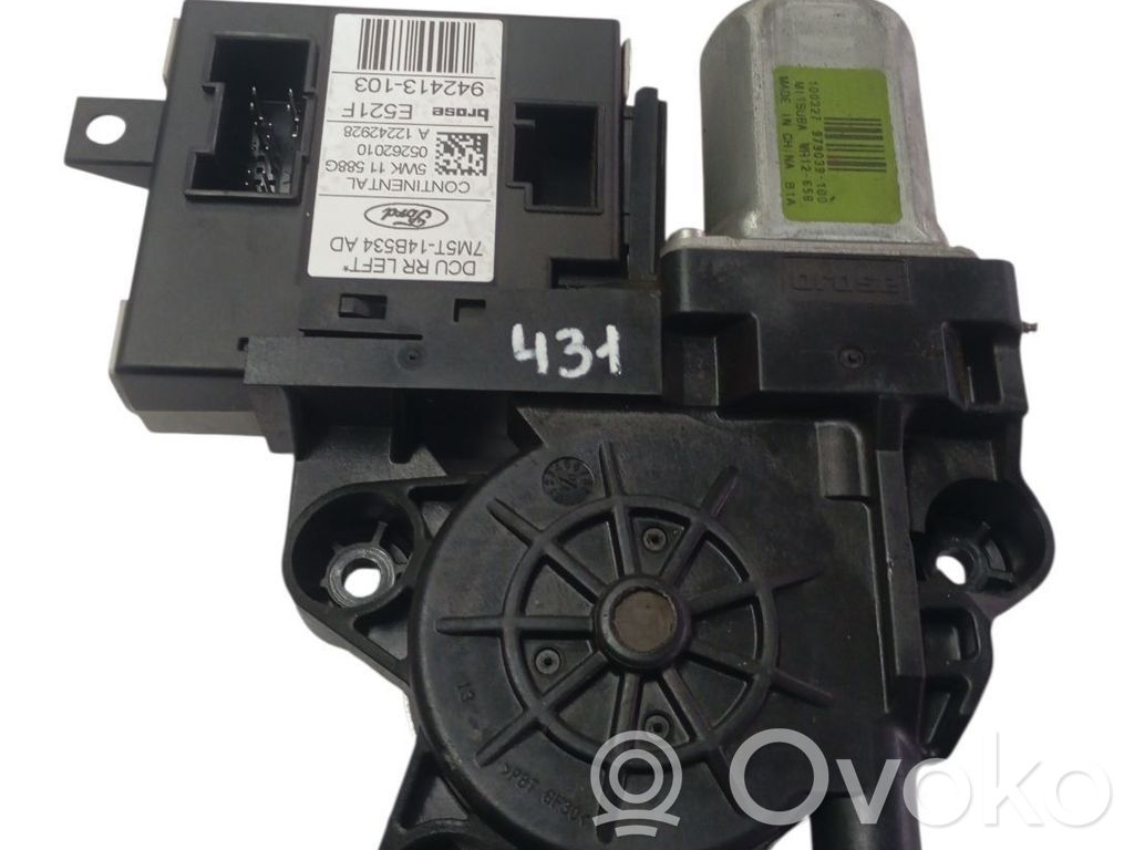 Ford C-MAX I Rear door window regulator with motor 