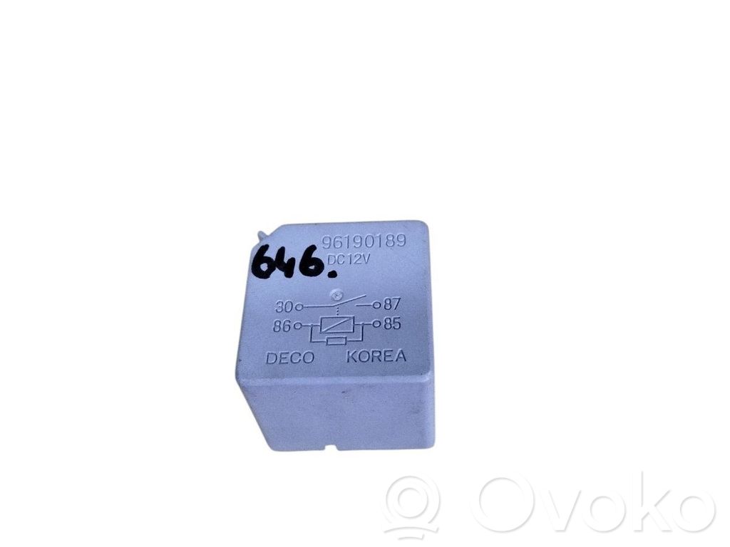 Chevrolet Kalos Other relay 