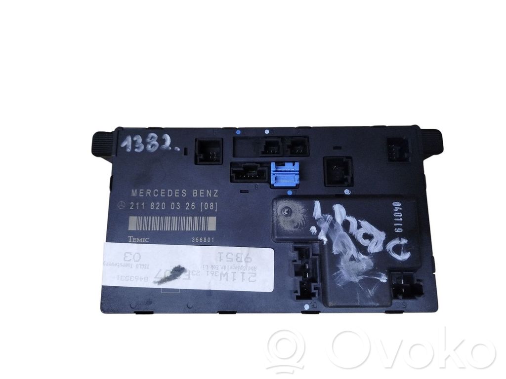 Mercedes-Benz E W211 Door control unit/module 