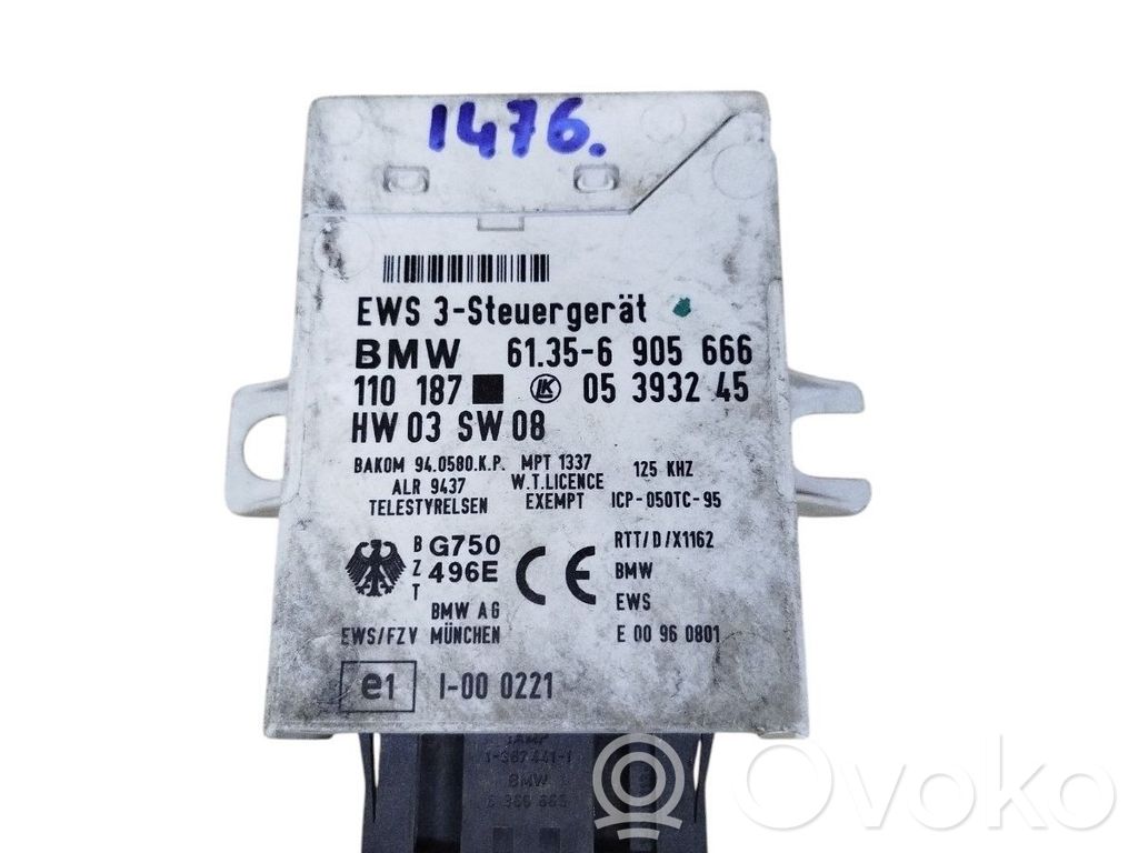 BMW 3 E36 Immobilizer control unit/module 