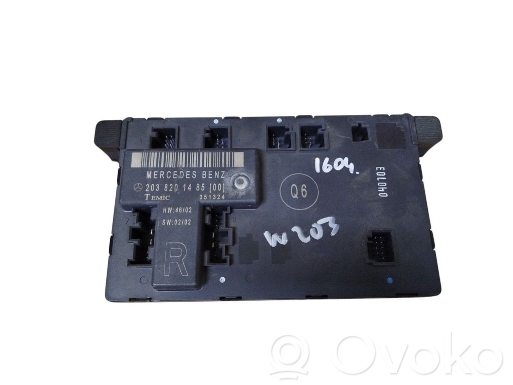 Mercedes-Benz C W203 Door control unit/module 
