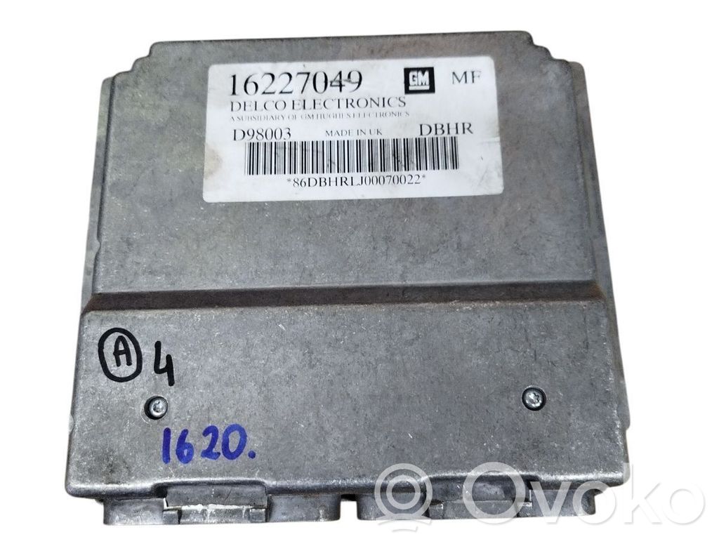 Opel Astra G Engine control unit/module 