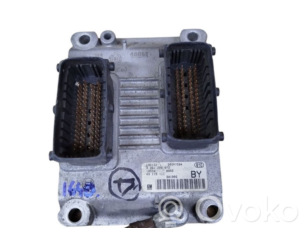 Opel Corsa C Engine control unit/module 