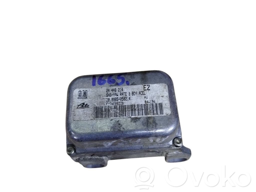Opel Astra H Sensor ESP de aceleración de frecuencia del intermitente 