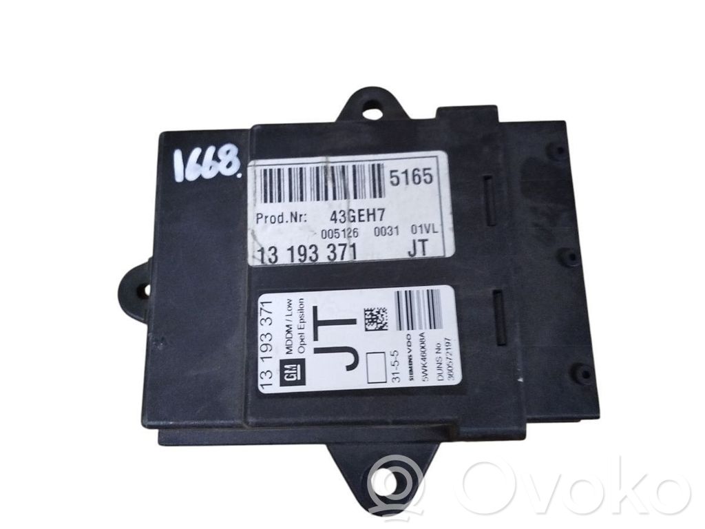 Opel Vectra C Other control units/modules 