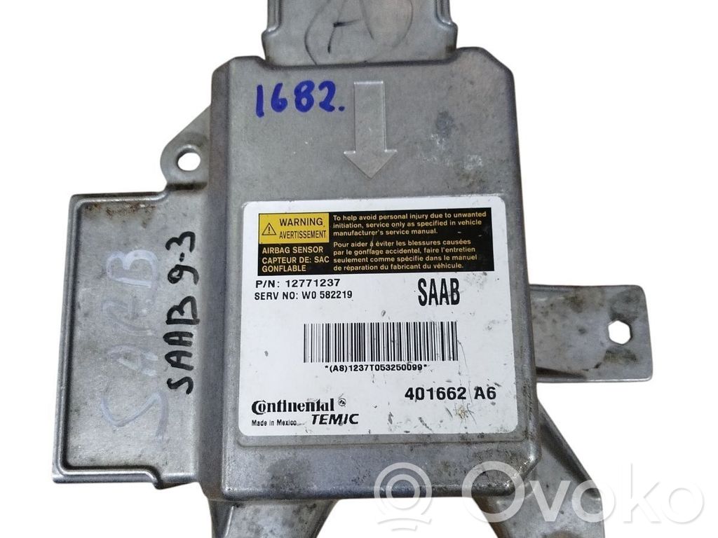 Saab 9-3 Ver1 Airbag control unit/module 