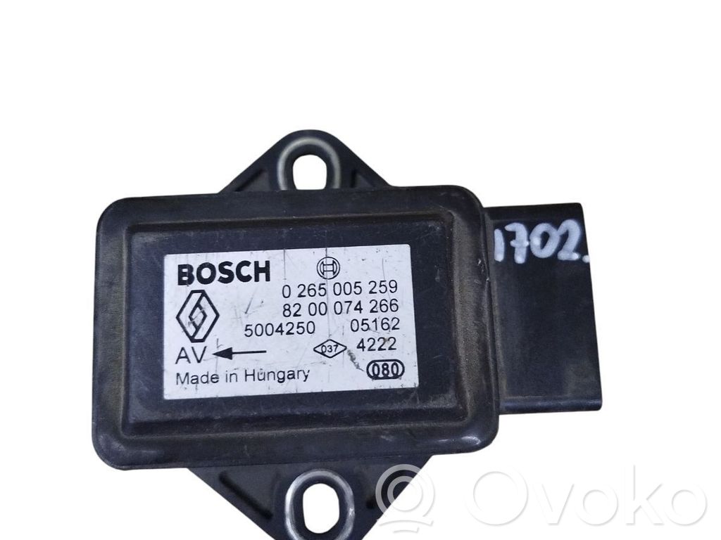 Renault Scenic II -  Grand scenic II ESP Drehratensensor Querbeschleunigungssensor 