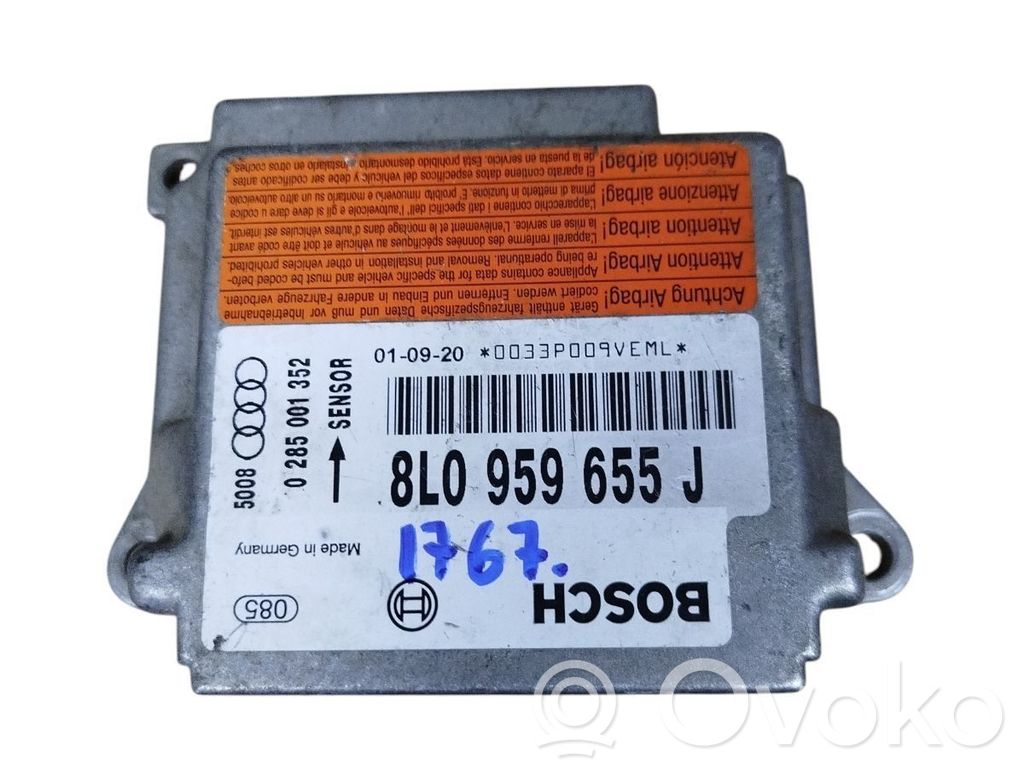 Audi A3 S3 8P Airbag control unit/module 