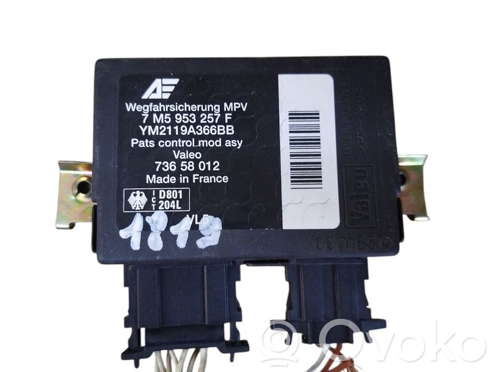 Seat Alhambra (Mk1) Immobilizer control unit/module 