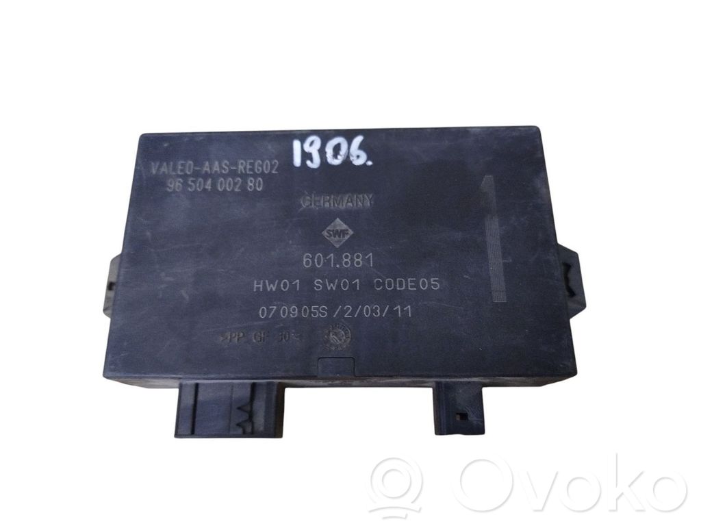 Peugeot 807 Parking PDC control unit/module 