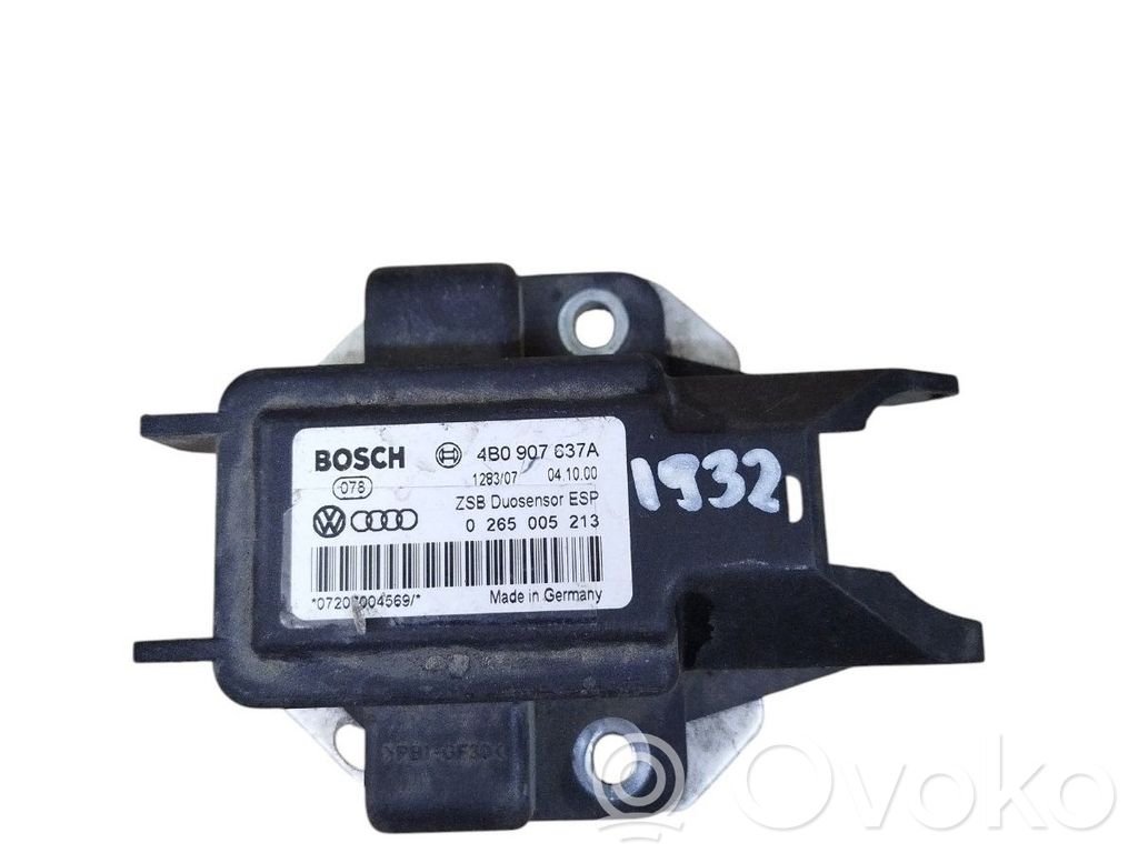 Audi A4 S4 B5 8D ESP acceleration yaw rate sensor 