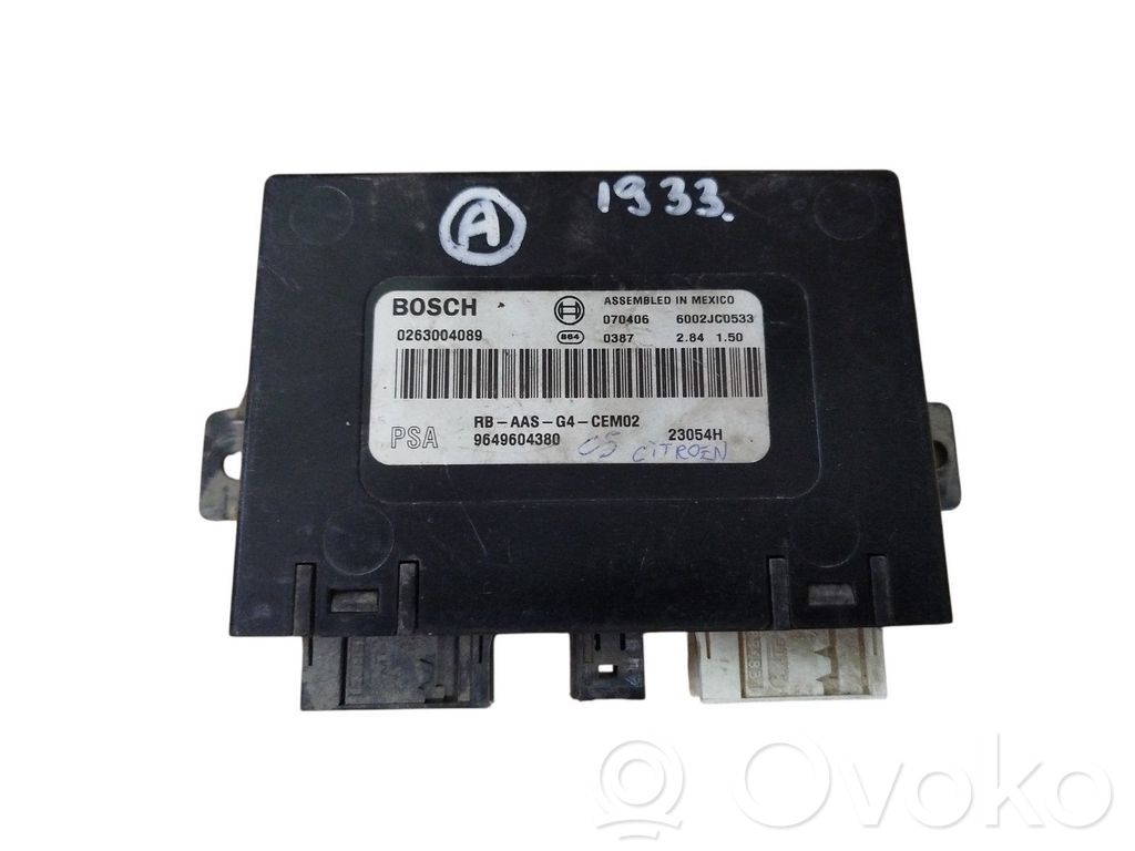 Citroen C5 Parking PDC control unit/module 