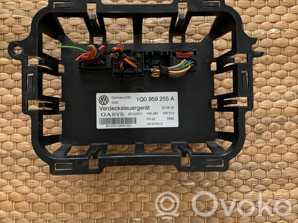 Sunroof control unit/module   1Q0959255A,9212237J,061670012,MAG5