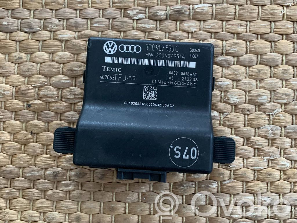 Gateway control module   3C0907530C,402063T,3C0907951A,REG11