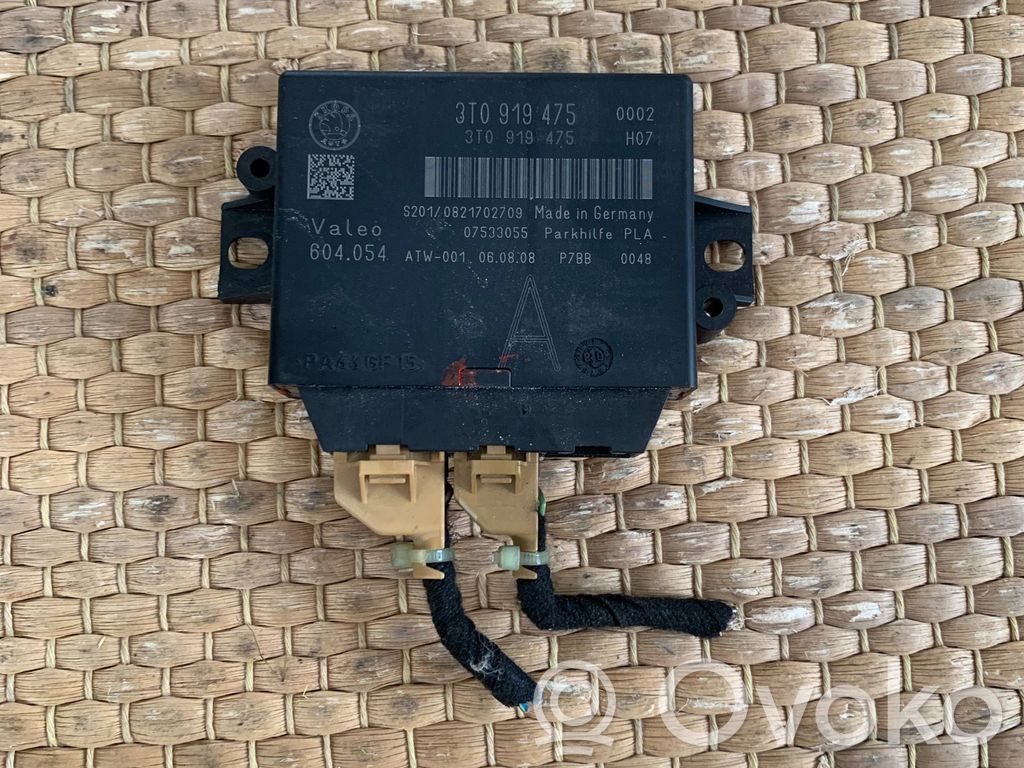 Parking PDC control unit/module   3T0919475,604054,REG18