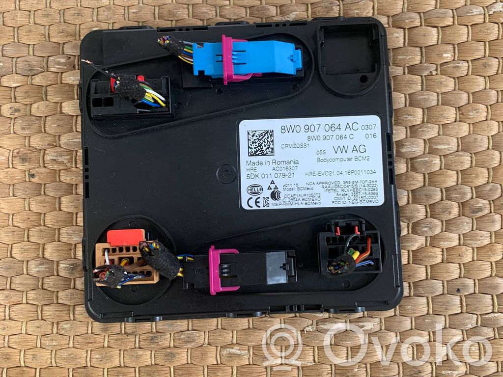 Audi A4 S4 B9 Moduł / Sterownik komfortu 