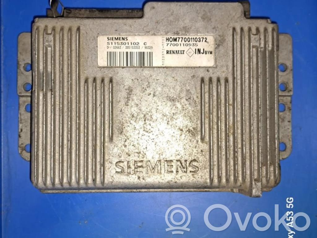 Renault Clio II Engine control unit/module 
