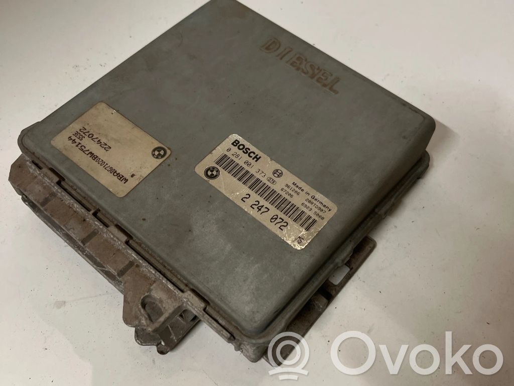 Engine control unit/module   0281001373,28RTD907,2247072