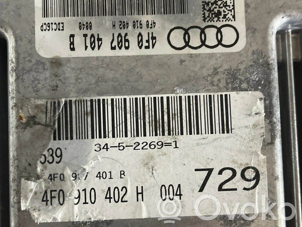 Engine control unit/module   4F0910402H,0L2810187G,0301206046