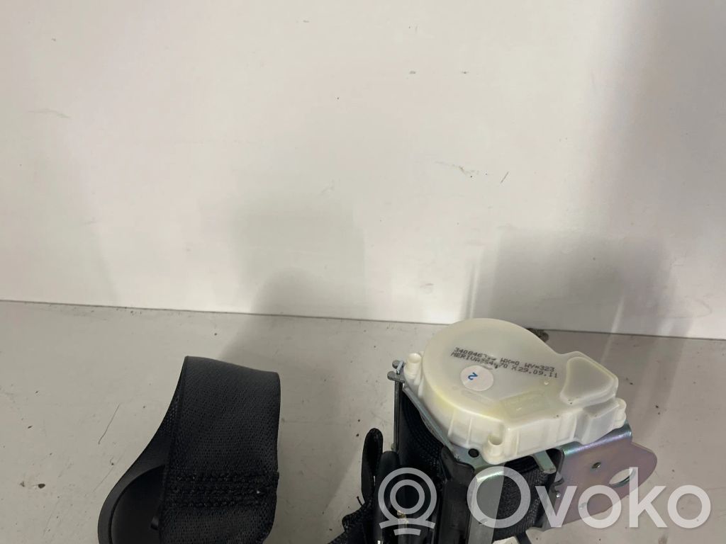 Opel Meriva B Cinturón trasero 