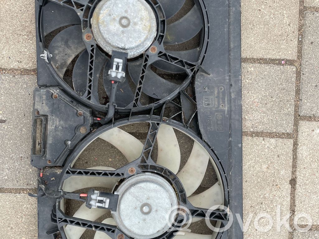 Opel Vectra C Elektrinis radiatorių ventiliatorius 