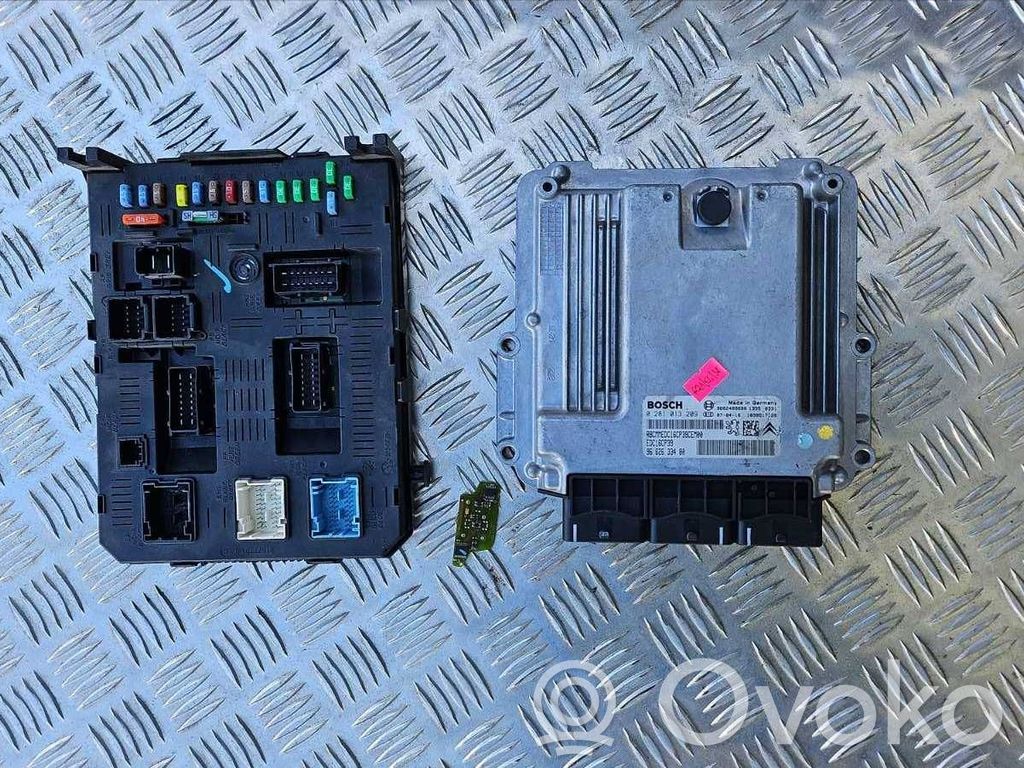 Engine ECU kit and lock set   0281013209,9662633480,9663510280