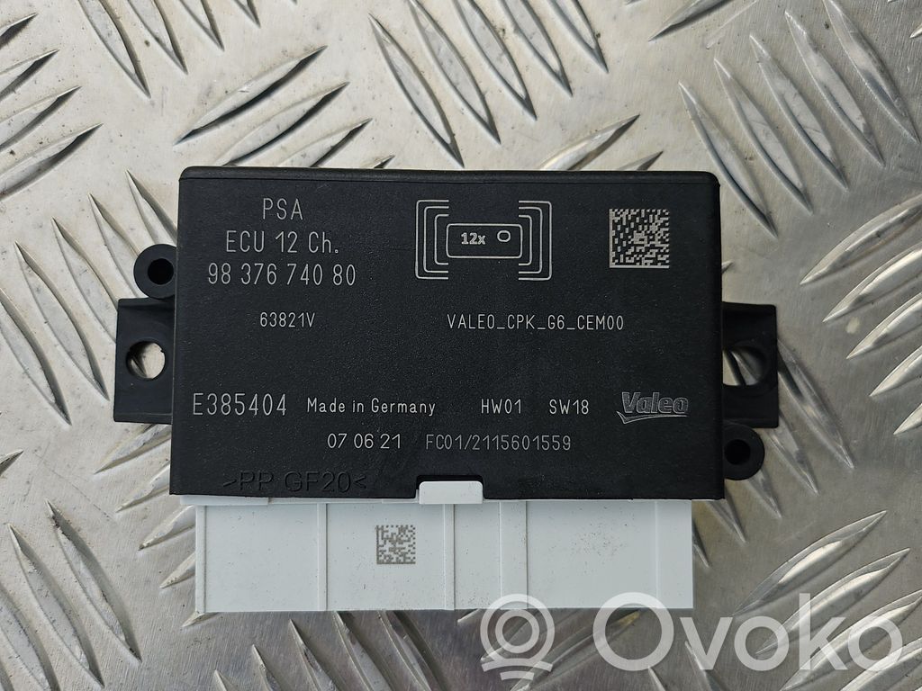 Parking PDC control unit/module   ECU12CA,E385404,9837674080,63821V