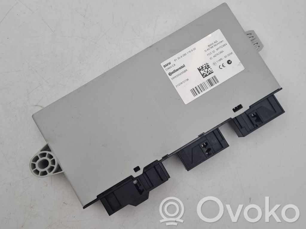 CAS control unit/module   9282116,61359282116,116RI000056,2120870738,5WK50520GBR