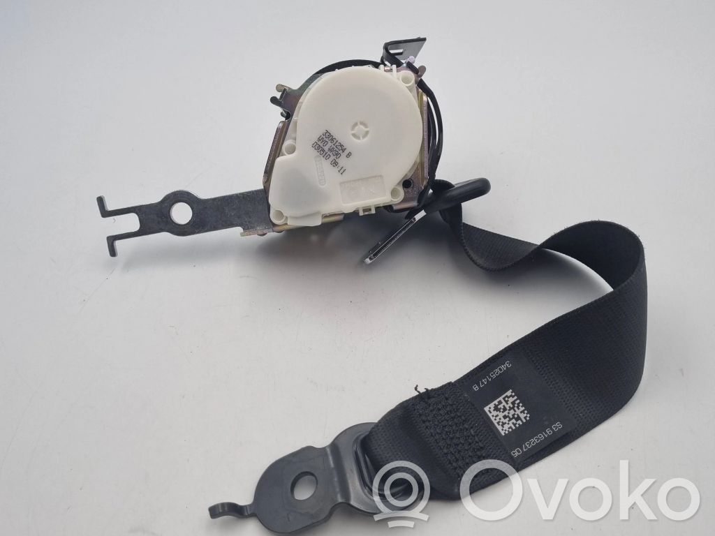 BMW 5 F10 F11 Pas bezpieczeństwa fotela tylnego 