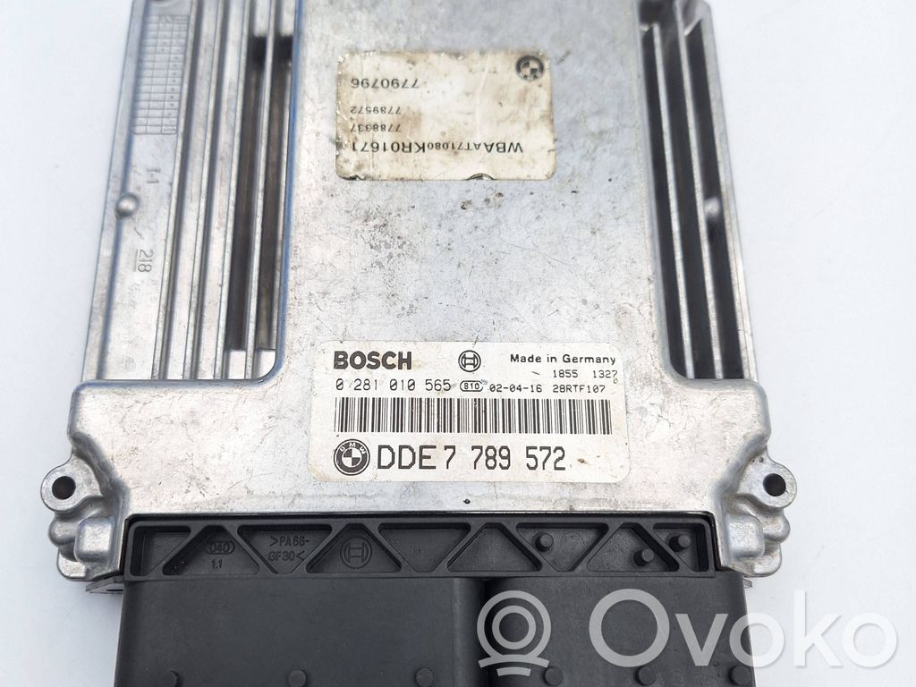 Variklio valdymo blokas   7789572,13617789572,28RTF107,0281010565