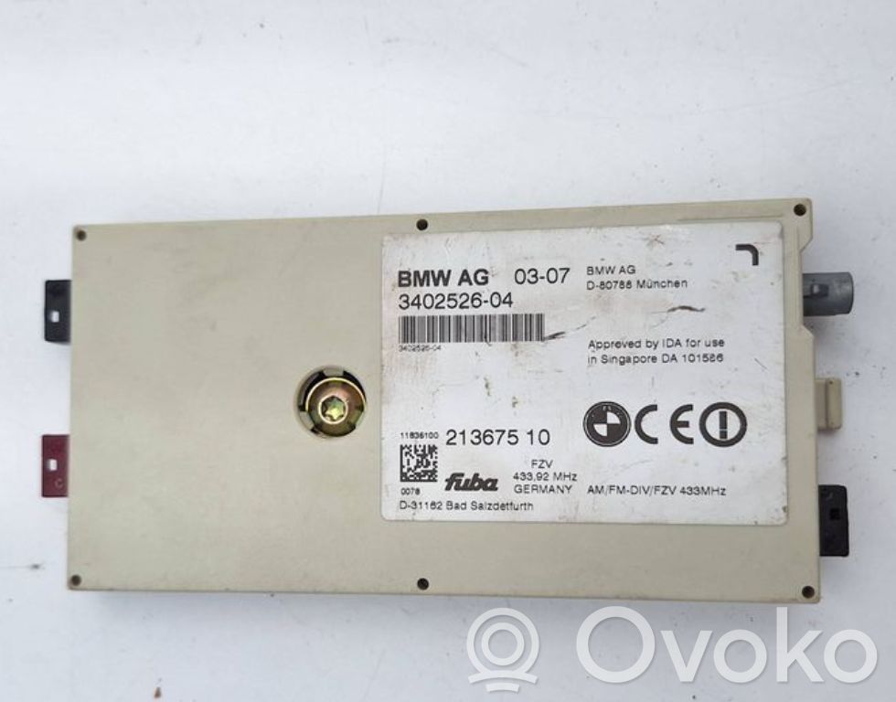 BMW X3 E83 Antenos stiprintuvas 
