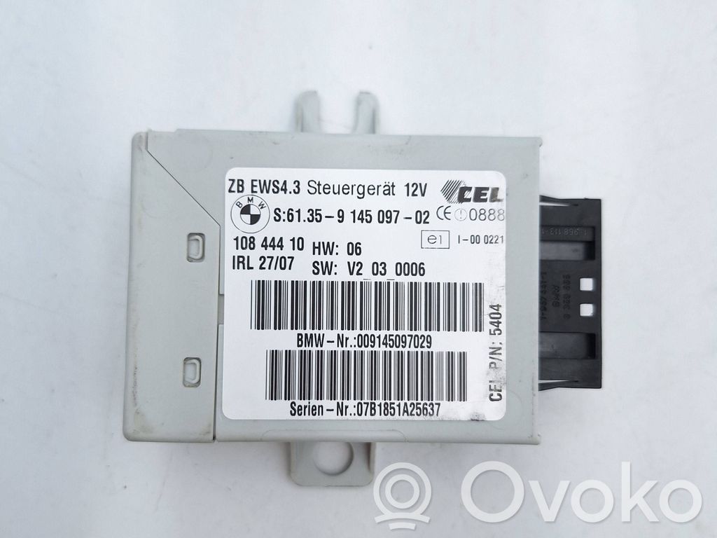 BMW X3 E83 Immobilizer control unit/module 
