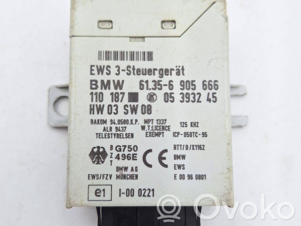 Immobilizer control unit/module   6905666,61356905666,EWS3,05393245,110187,61359145097