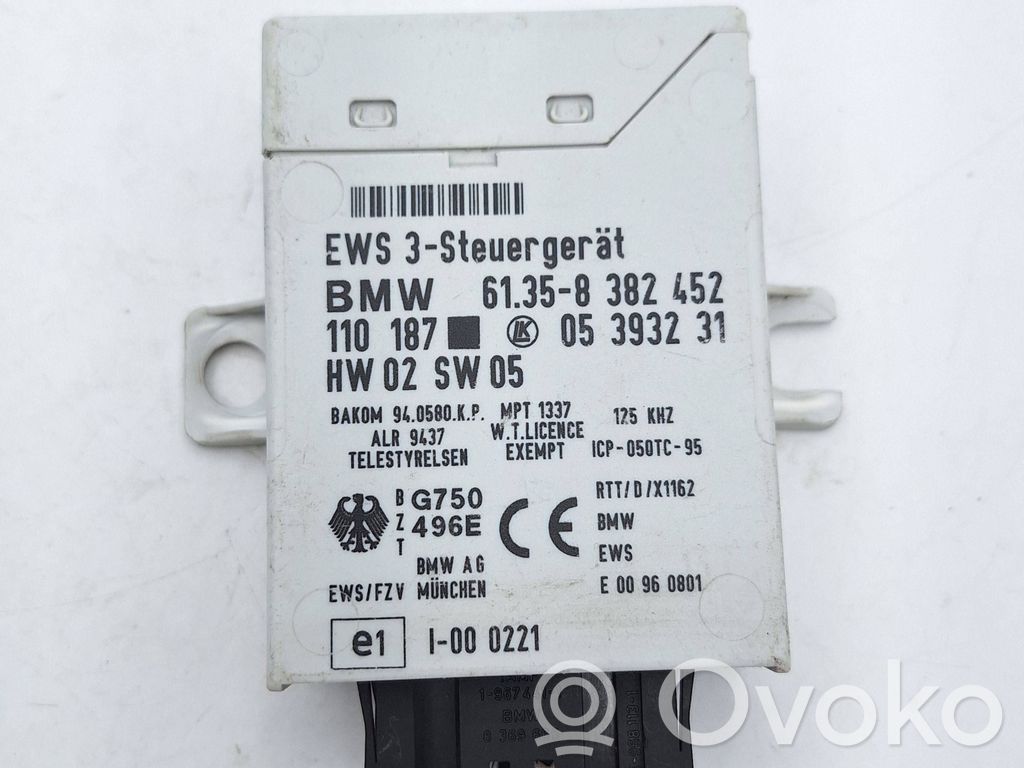 BMW 5 E39 Imobilaizera vadības bloks 