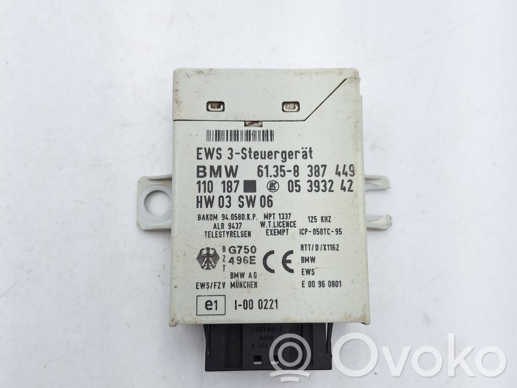 BMW 5 E39 Immobilizer control unit/module 