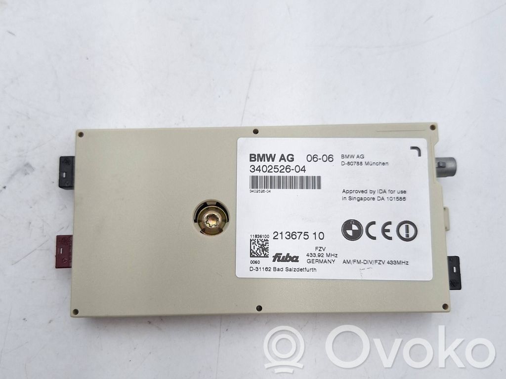 BMW X3 E83 Antenos stiprintuvas 
