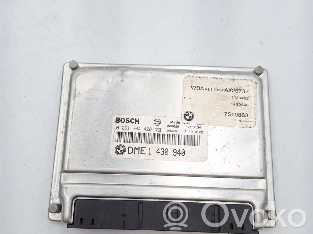 BMW Z3 E36 Engine control unit/module 
