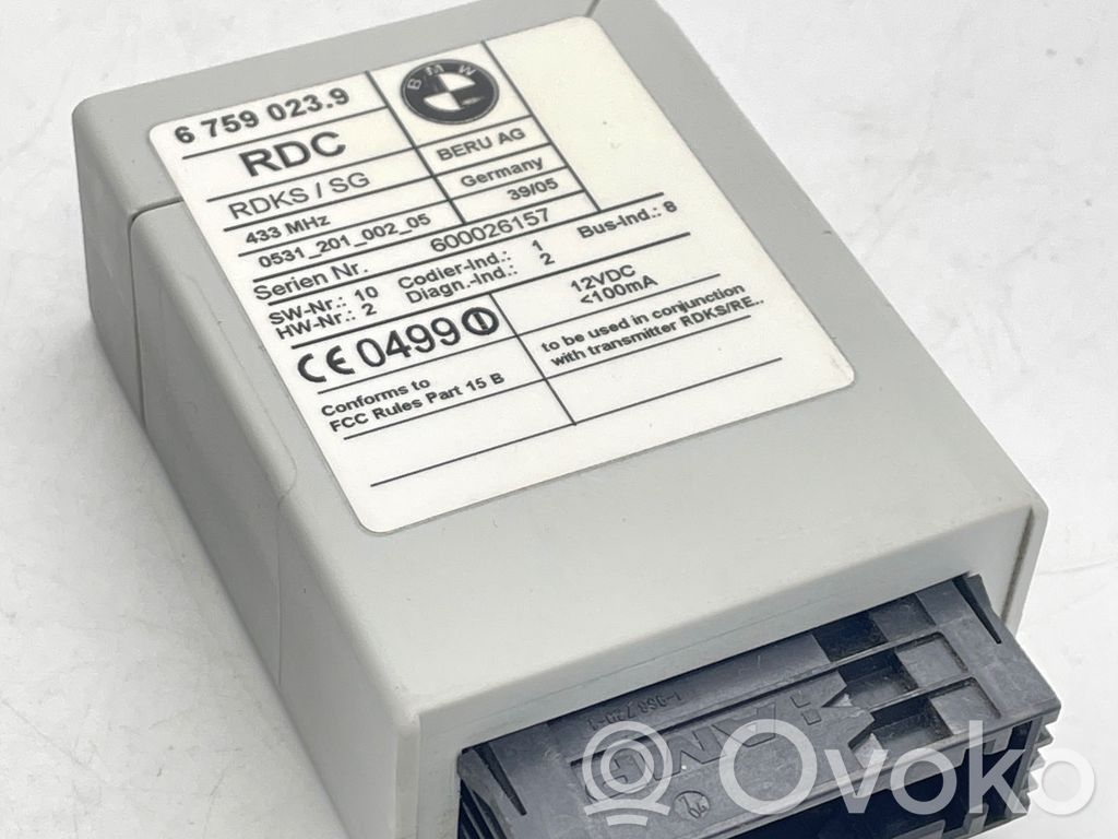 BMW 7 E38 Module de pression des pneus 