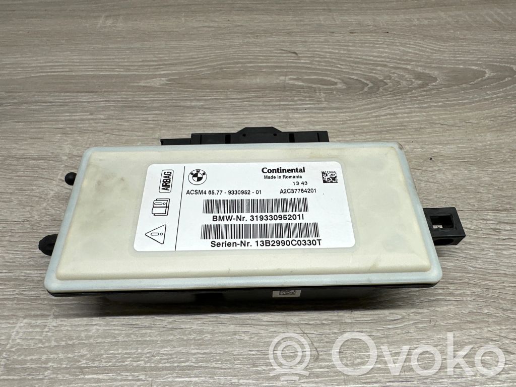 BMW 7 F01 F02 F03 F04 Sterownik / Moduł Airbag 