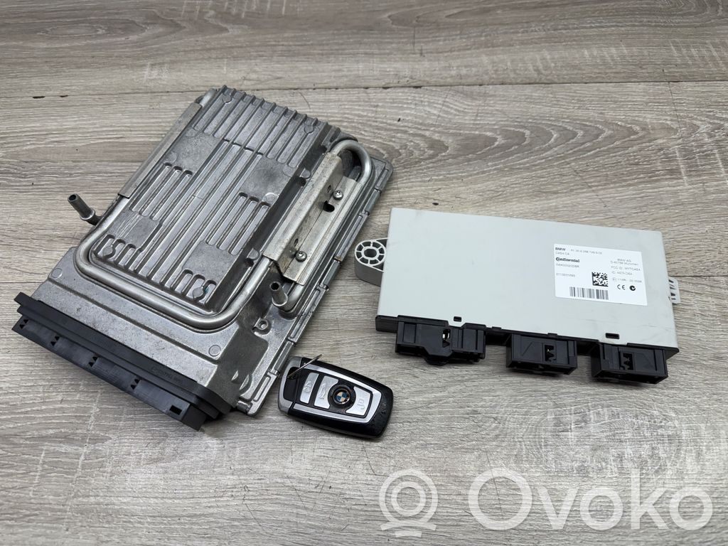 BMW 7 F01 F02 F03 F04 Komputer / Sterownik ECU i komplet kluczy 