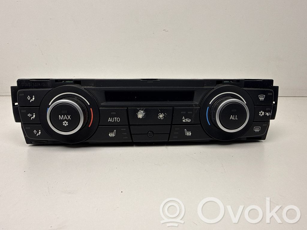 BMW 1 E81 E87 Climate control unit 