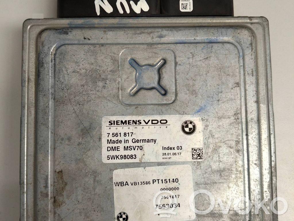 BMW 3 E90 E91 Engine control unit/module ECU 