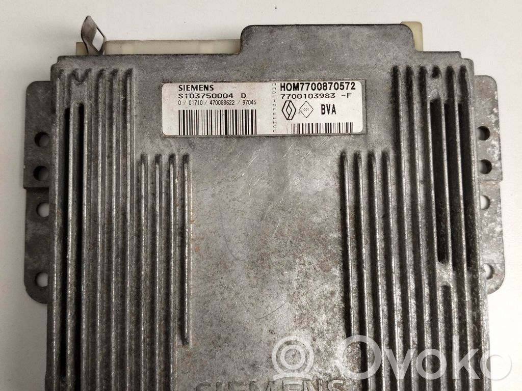 Engine control unit/module   S103750004D,7700870572