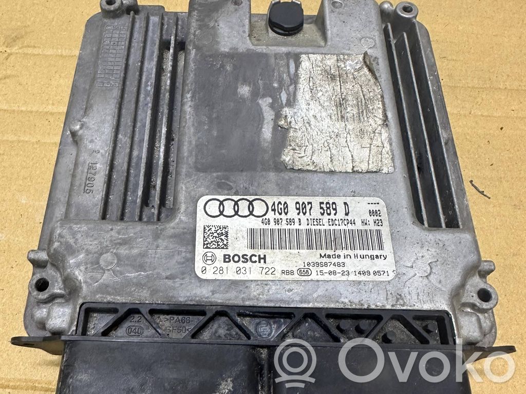 Audi A6 S6 C7 4G Engine control unit/module 