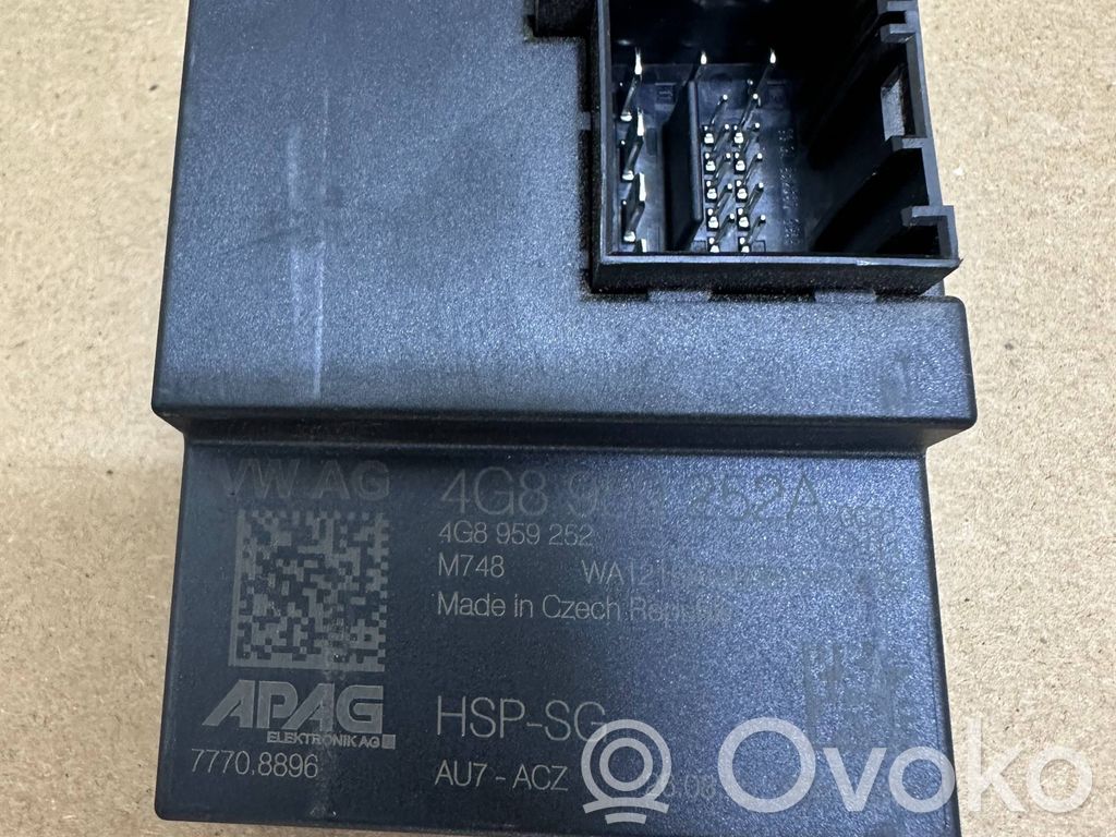 Autres unités de commande / modules   4G8959252A