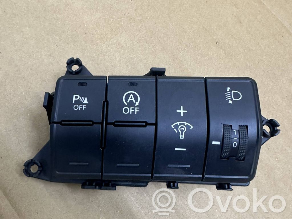 Hyundai i30 Interruptor de control de altura del faro delantero 